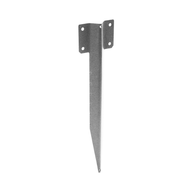 4715 SleeperSecure Single Sleeper Straight Support Spike GALV