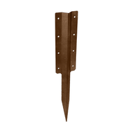 4716 SleeperSecure Double Sleeper Straight Support Spike BROWN