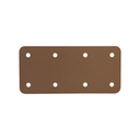4718 SleeperSecure Short Internal Sleeper Straight Flat Support Plate BROWN