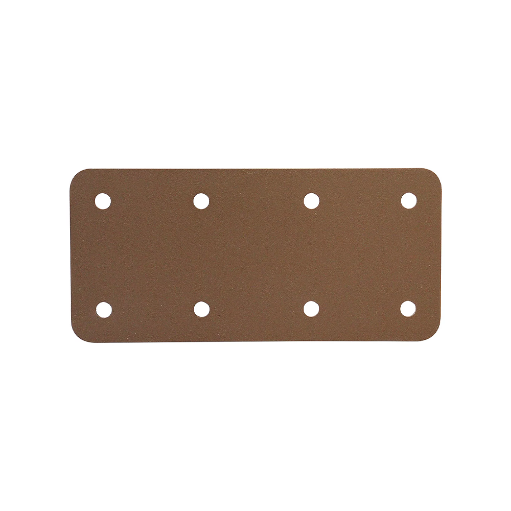 4718 SleeperSecure Short Internal Sleeper Straight Flat Support Plate BROWN