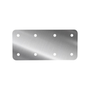 4718 SleeperSecure Short Internal Sleeper Straight Flat Support Plate GALV