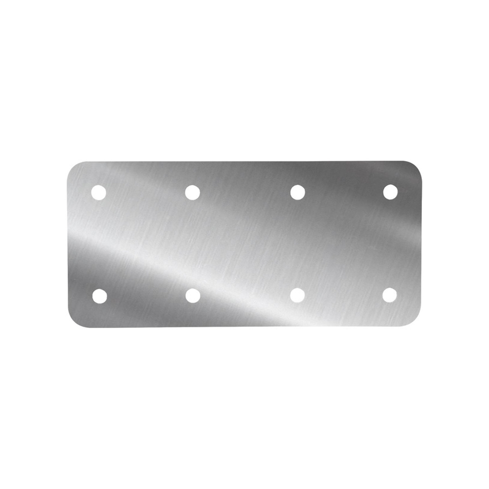 4718 SleeperSecure Short Internal Sleeper Straight Flat Support Plate GALV