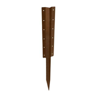 4736 SleeperSecure Triple Sleeper Straight Support Spike BROWN