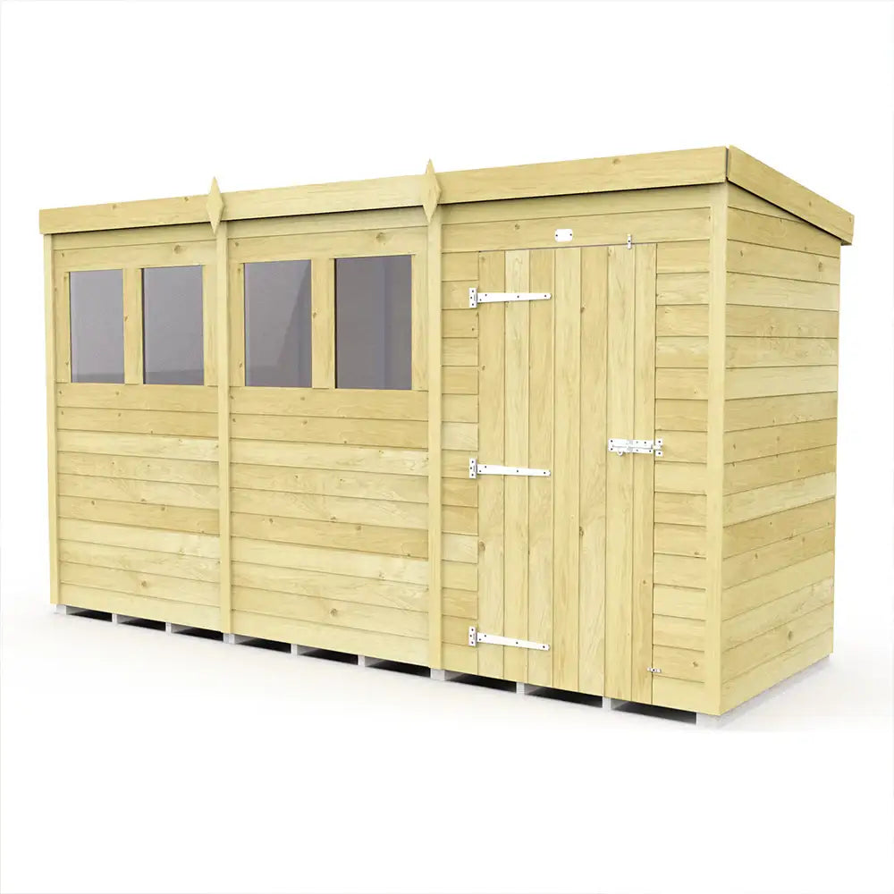 Pent Shed F&F