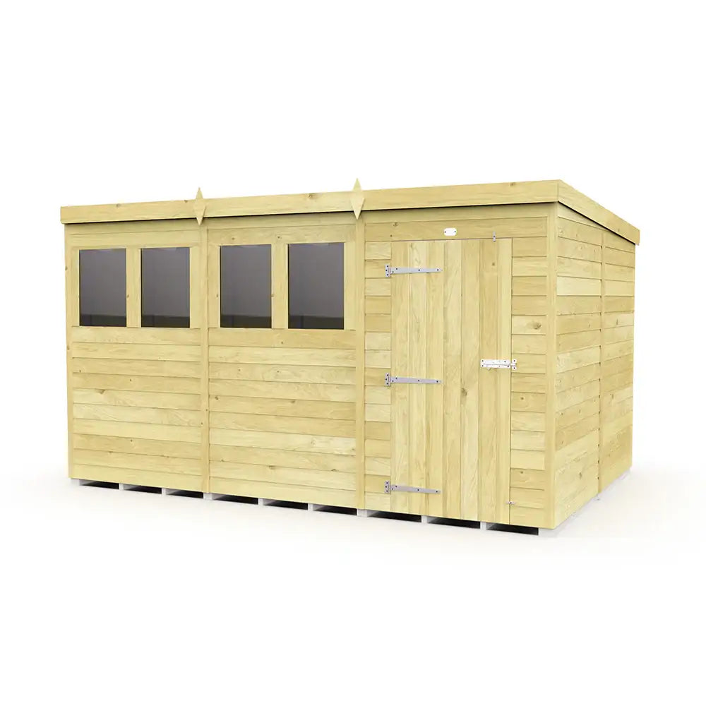 Pent Shed F&F