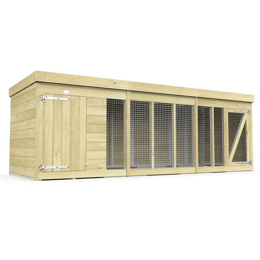 Dog Kennel And Run