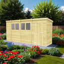 Pent Shed F&F