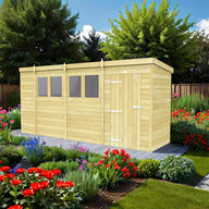 Pent Shed F&F