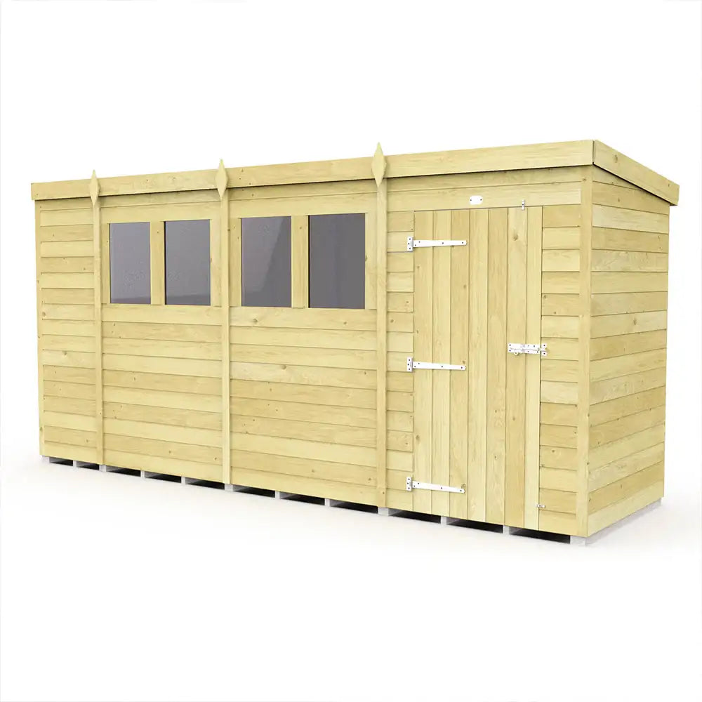 Pent Shed F&F