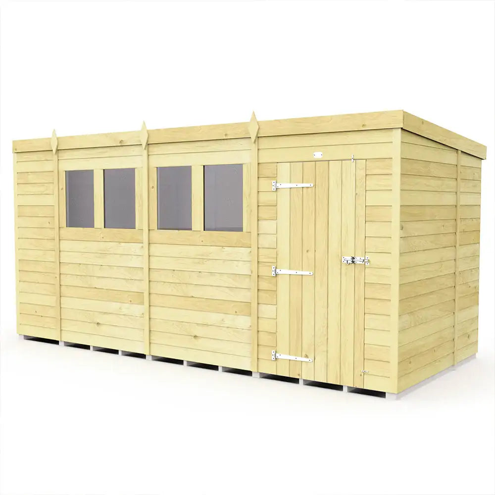 Pent Shed F&F