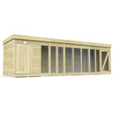 Dog Kennel And Run