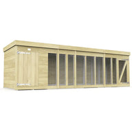 Dog Kennel And Run