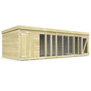 Dog Kennel And Run