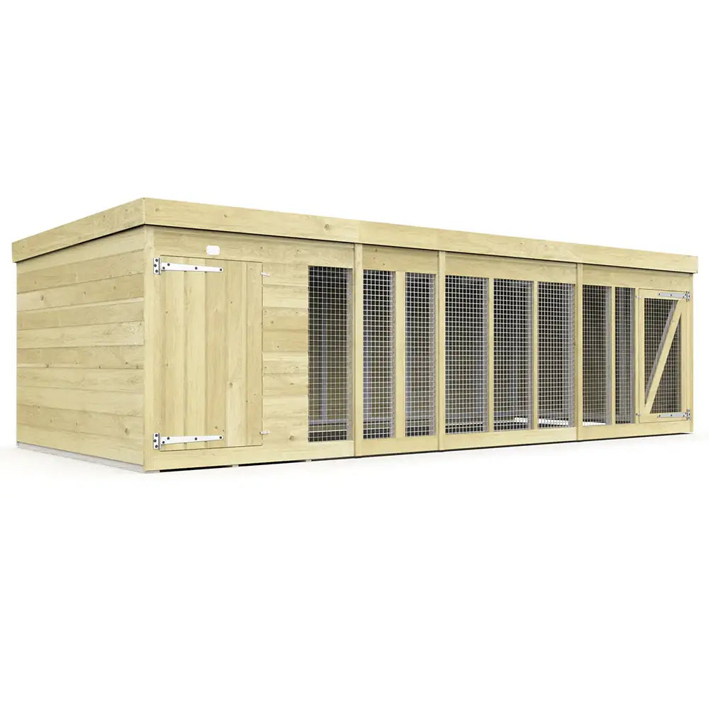 Dog Kennel And Run