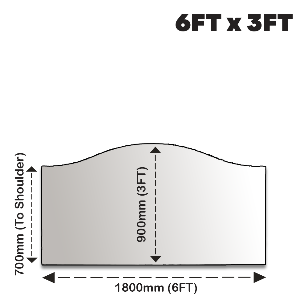 Elite St Meloir Fence Panel 1800 x 900 (6ft x 3ft Approximate)