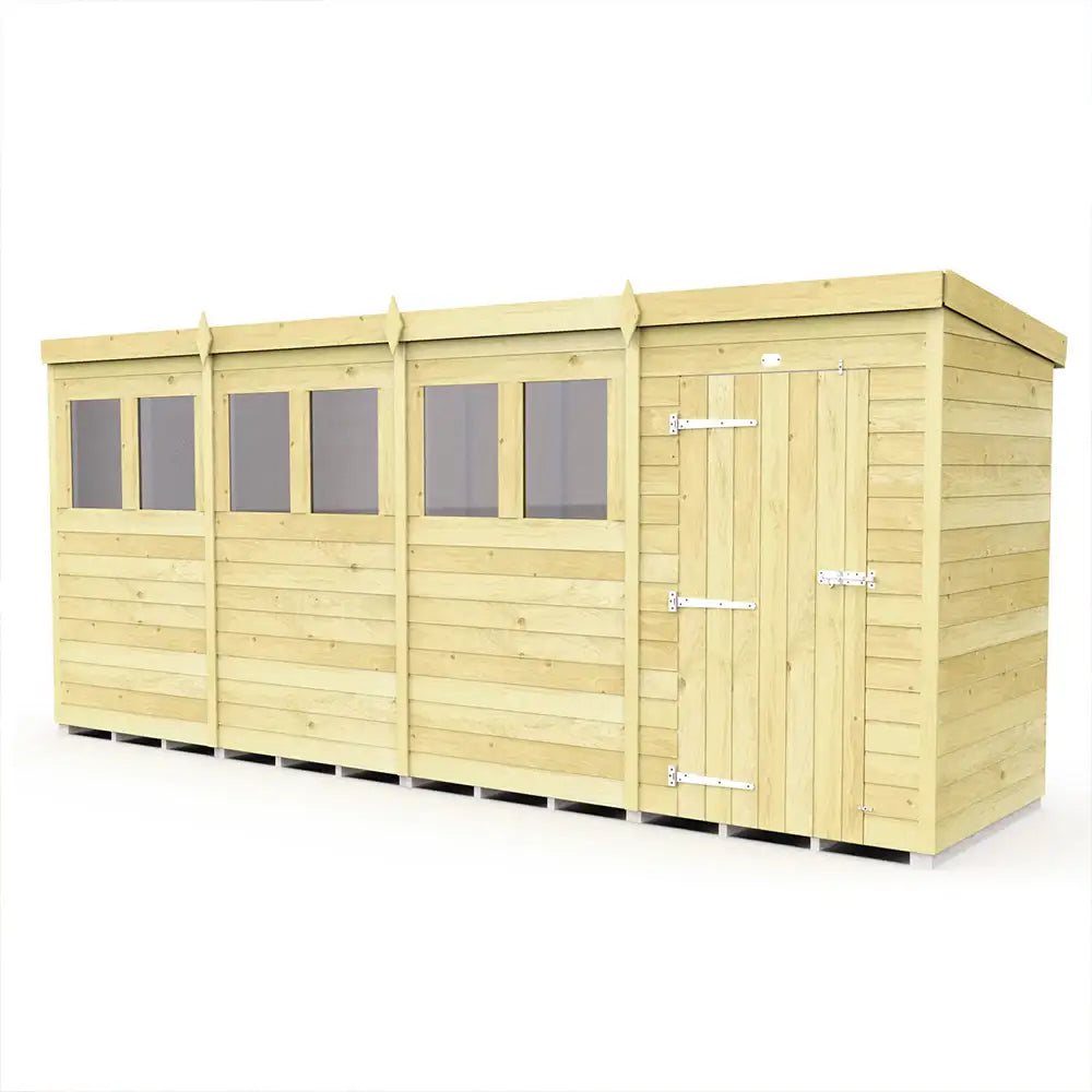Pent Shed F&F