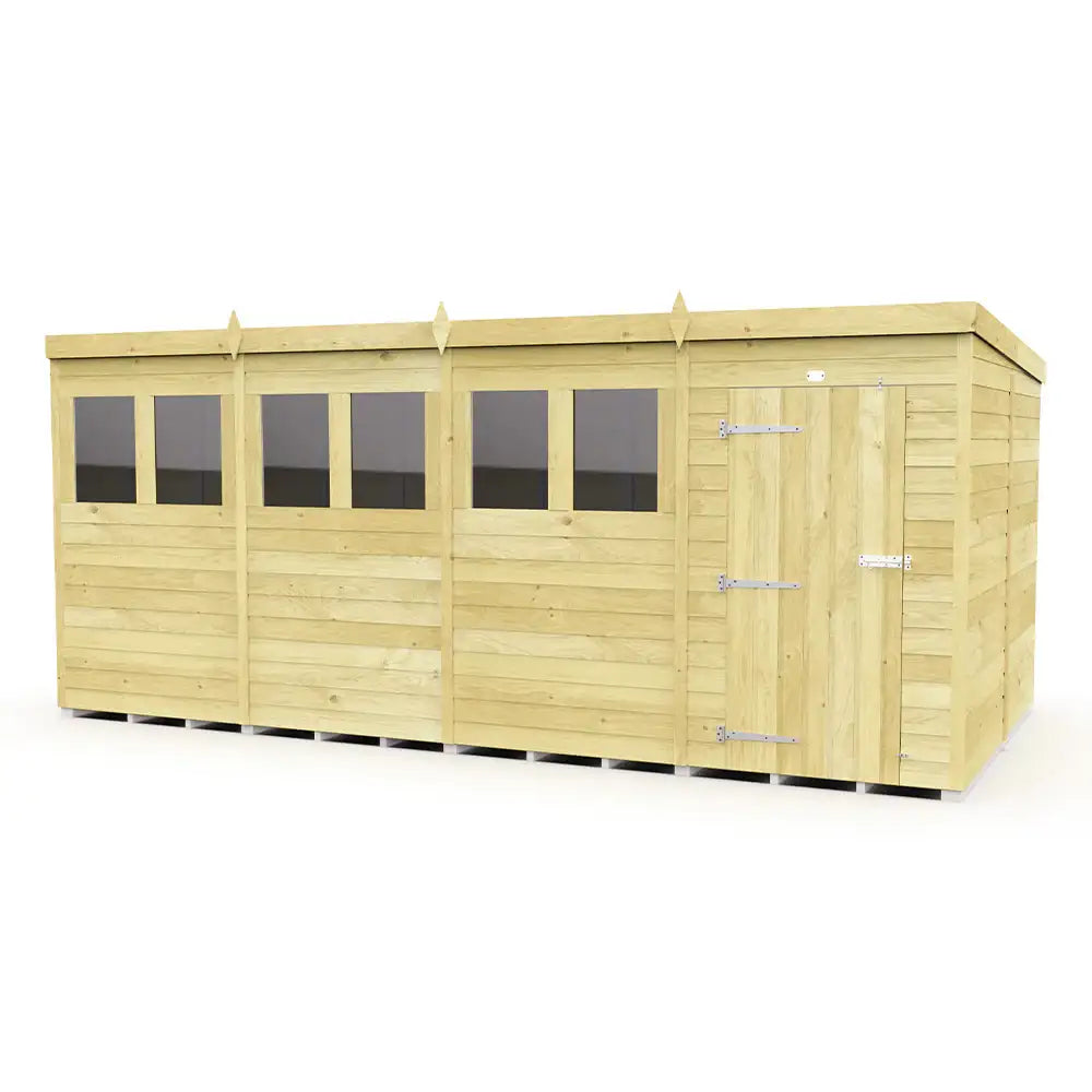 Pent Shed F&F