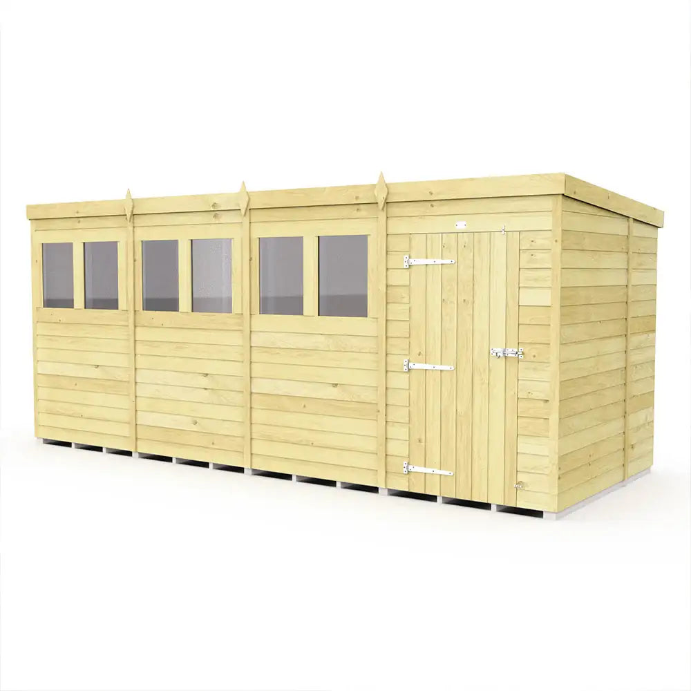 Pent Shed F&F