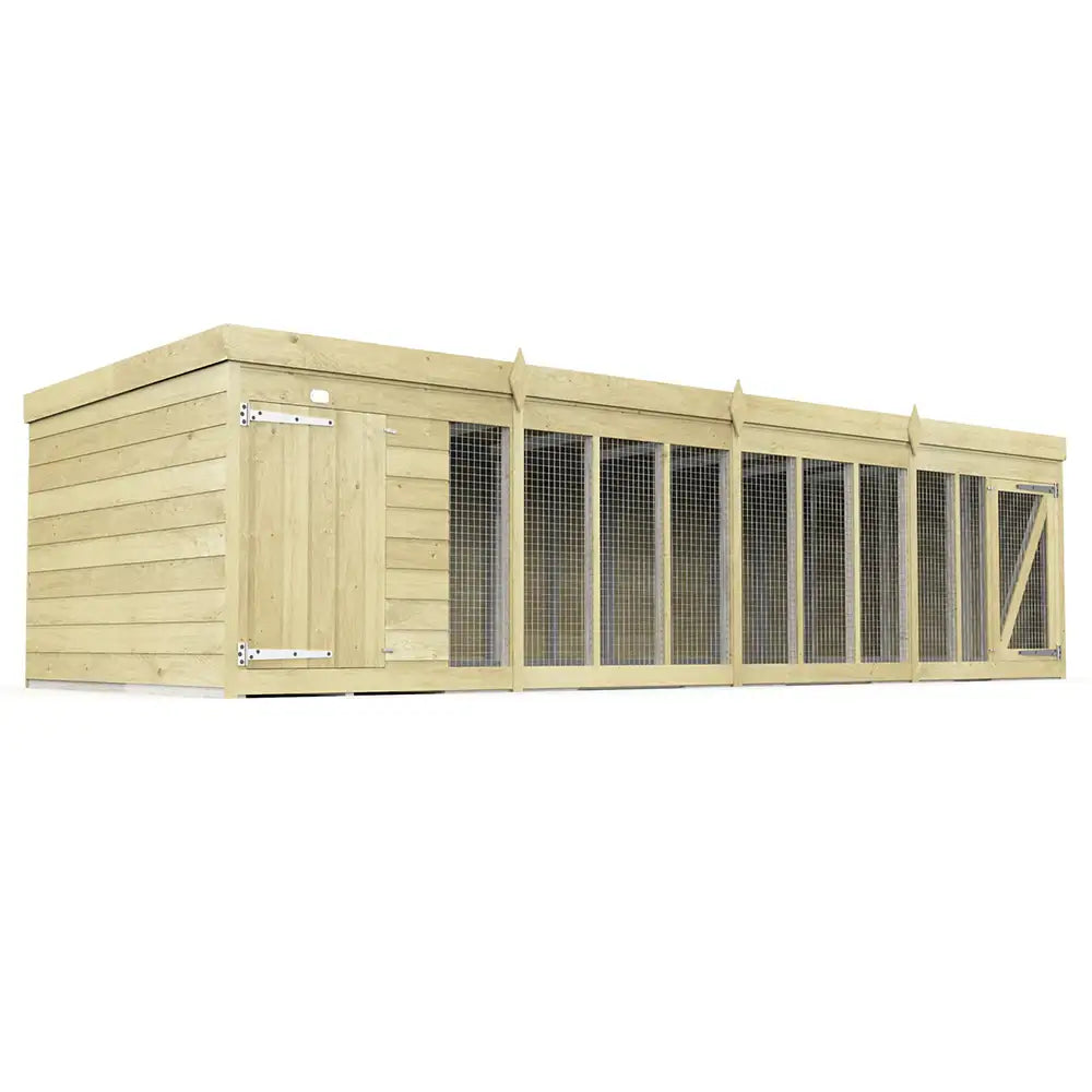 Dog Kennel And Run