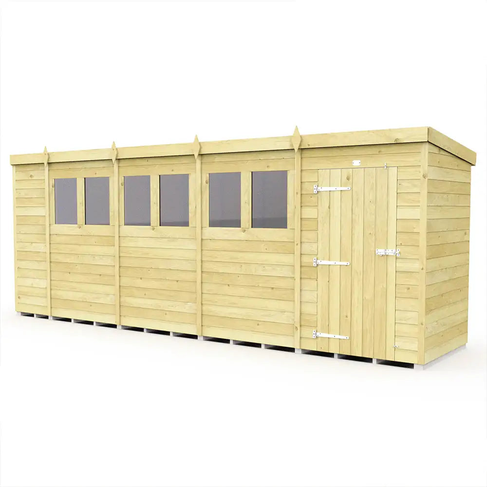 Pent Shed F&F