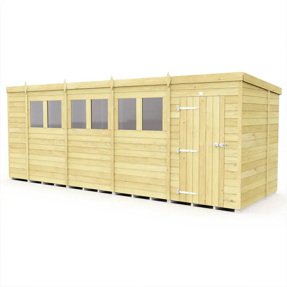 Pent Shed F&F