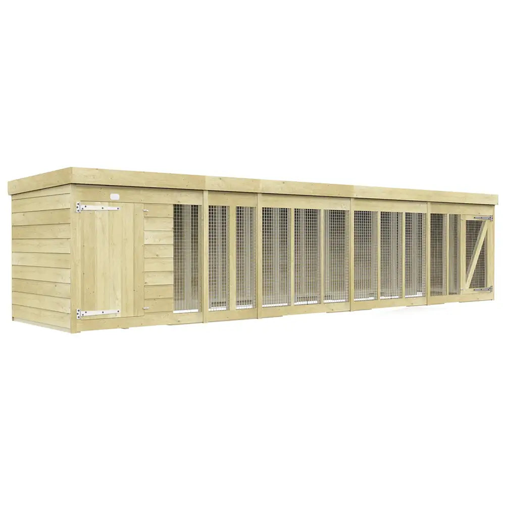 Dog Kennel And Run