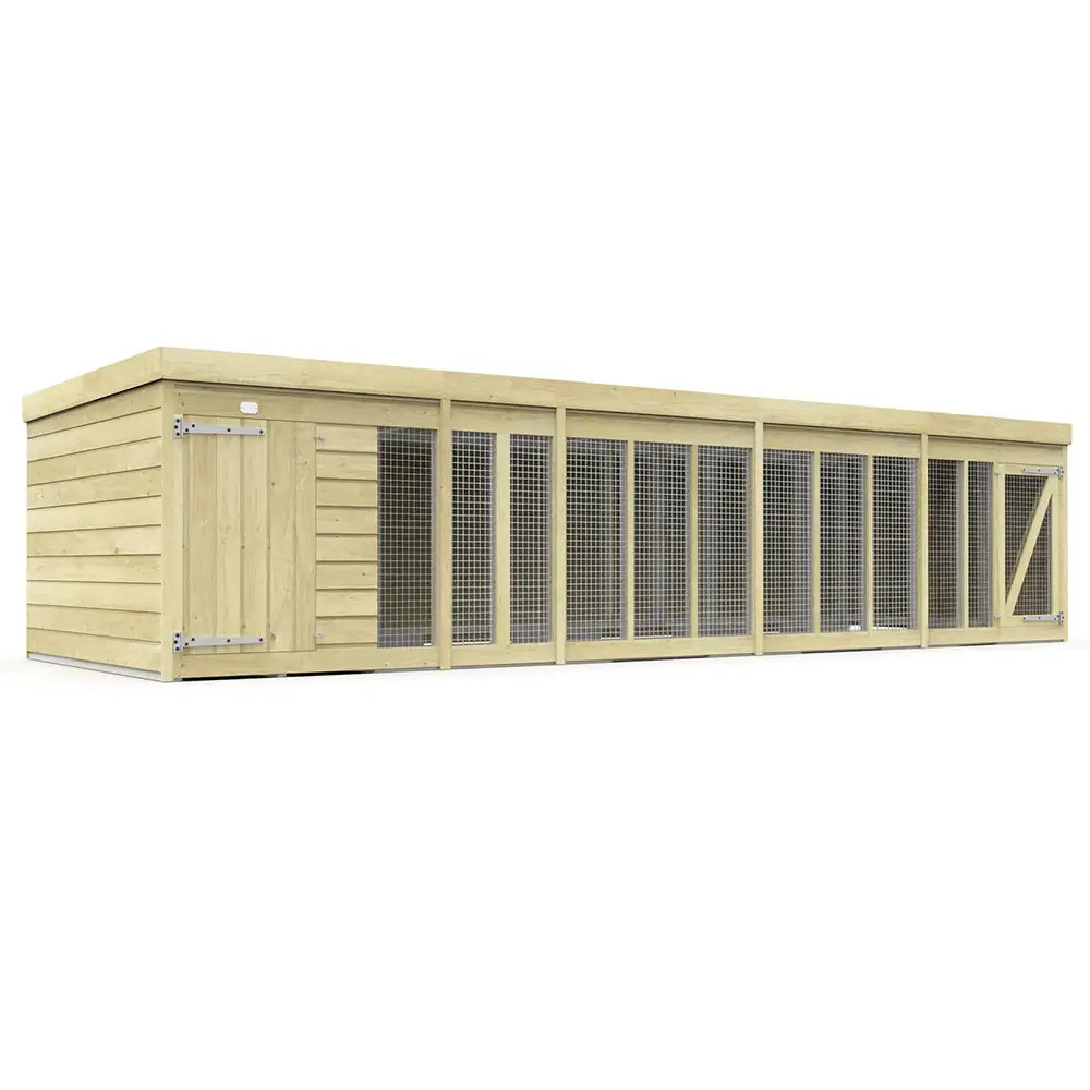 Dog Kennel And Run