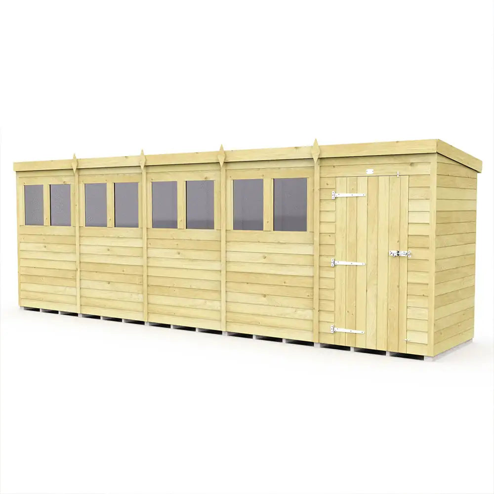 Pent Shed F&F
