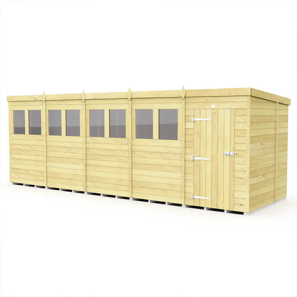 Pent Shed F&F