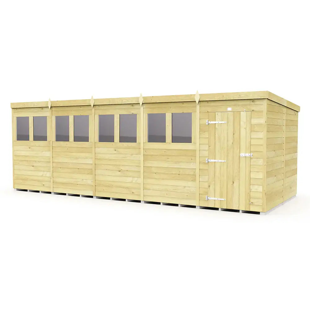 Pent Shed F&F