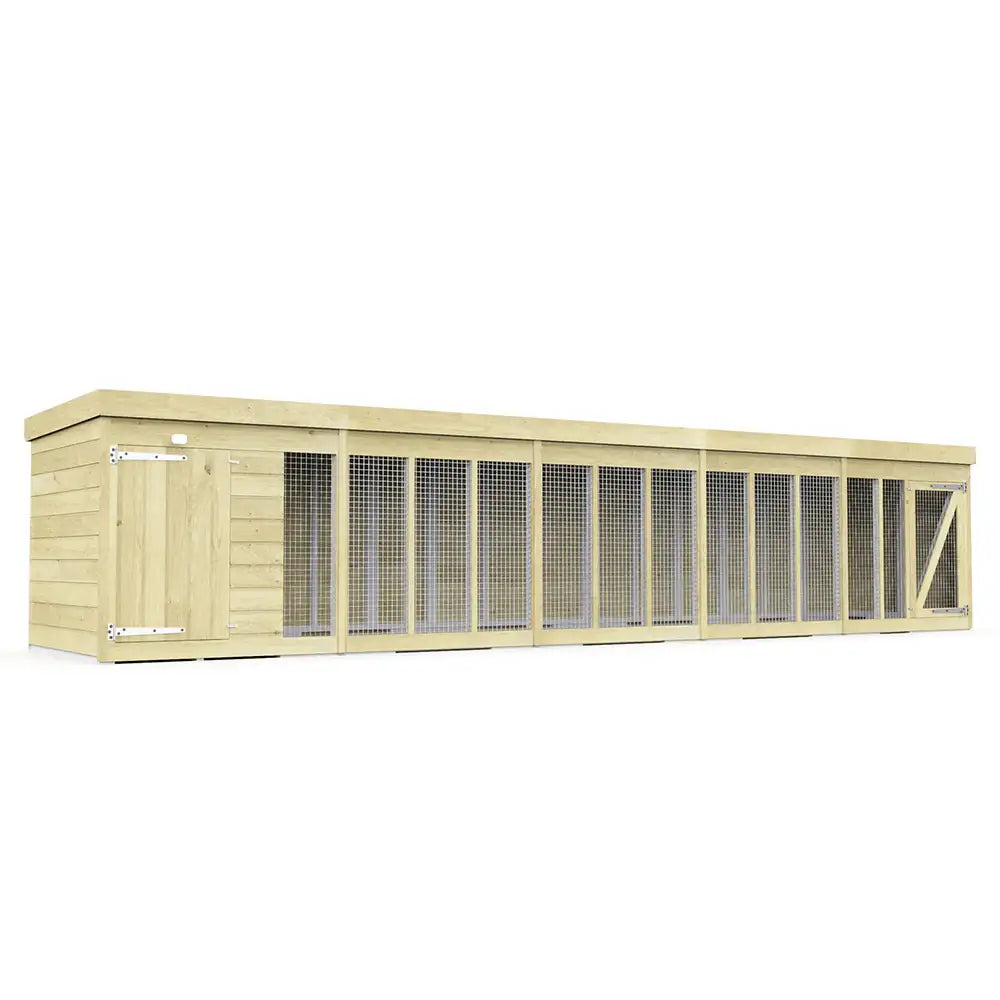 Dog Kennel And Run