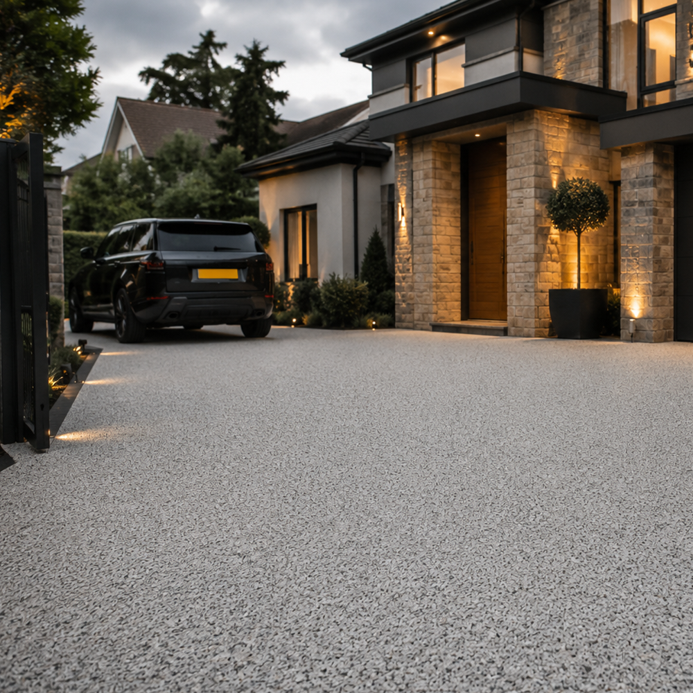 Resin Bound DIY Landscaper Kit – 4m² – Azulado Marble 2–5mm (Resin & Gravel Included)