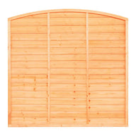 Bow Top Fence Panel 6ftx5ft