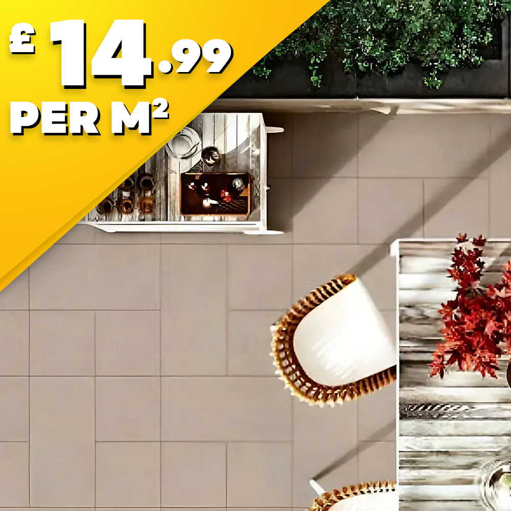 Barberino Brown Outdoor Porcelain Paving TIle | 800 x 400mm x 16mm