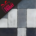 Barleystone Larchfield Trade Ash Blend 50mm Block Paver