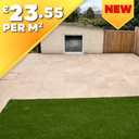Basaltine Beige 20mm Outdoor Porcelain Paving Tile 900x600