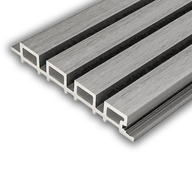 Composite Garden Wall Cladding Grey 200mm x 3.6m