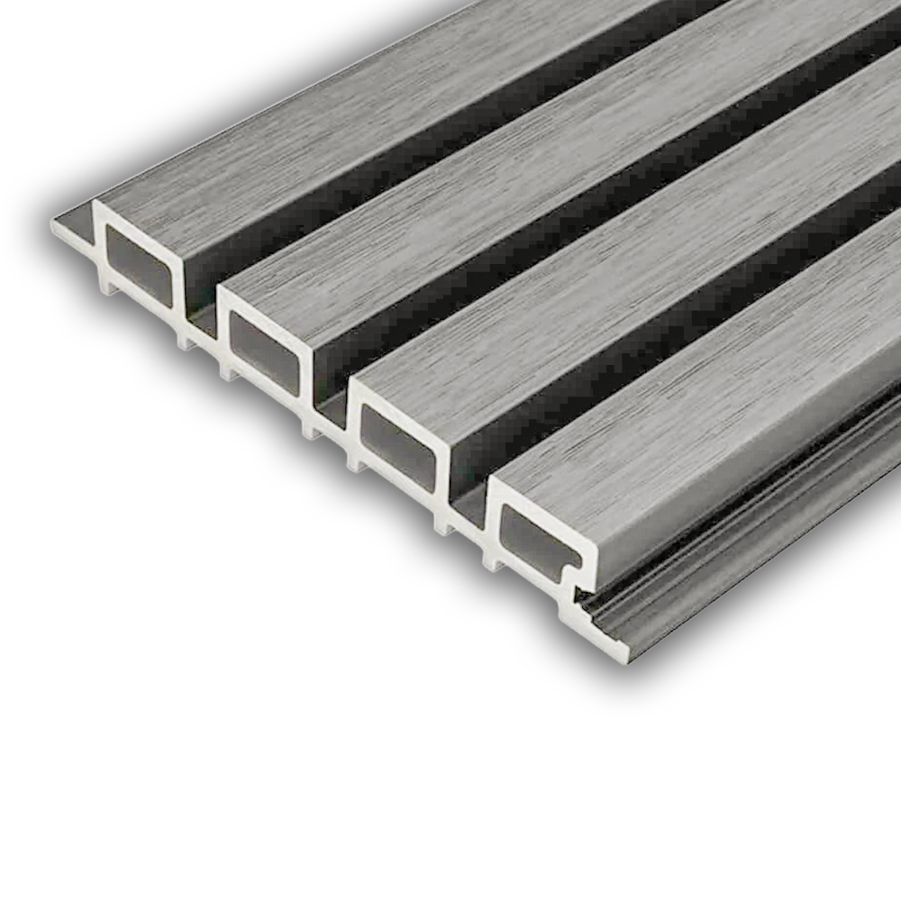 Composite Garden Wall Cladding Grey 200mm x 3.6m
