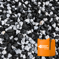20mm Black Ice Chippings Bulk Jumbo Bag Gravel