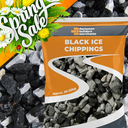 20mm Black Ice Chippings Maxi Bag 25kg Gravel