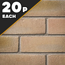 Buff Yellow Multi Commons 65mm Facing Brick (Pack 430)