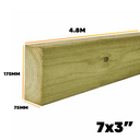 C16 75X175 Treated Sawn Timber (7" x 3") 4.8m Length