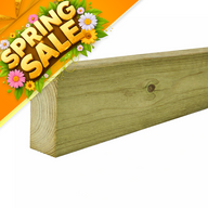 C16 47X100 Treated Sawn Timber (4" x 2") 3.6m Length