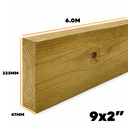 C24 47X225 Treated Tanalised Sawn Timber (9x2) 6.0m Length