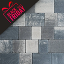 Castlepave Smooth Ash Blend 60mm 3 Size Block Paver