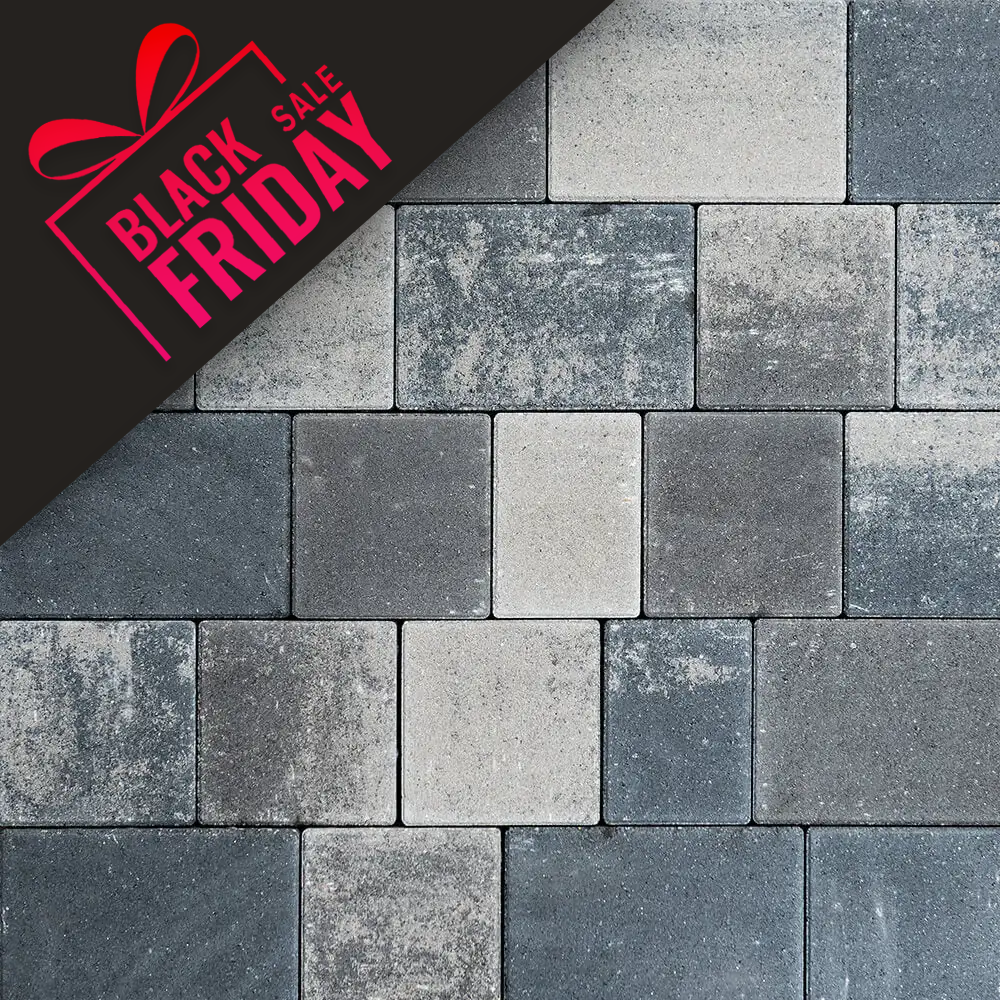 Castlepave Smooth Ash Blend 60mm 3 Size Block Paver