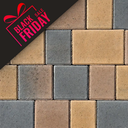 Castlepave Smooth Chestnut 60mm 3 Size Block Paver