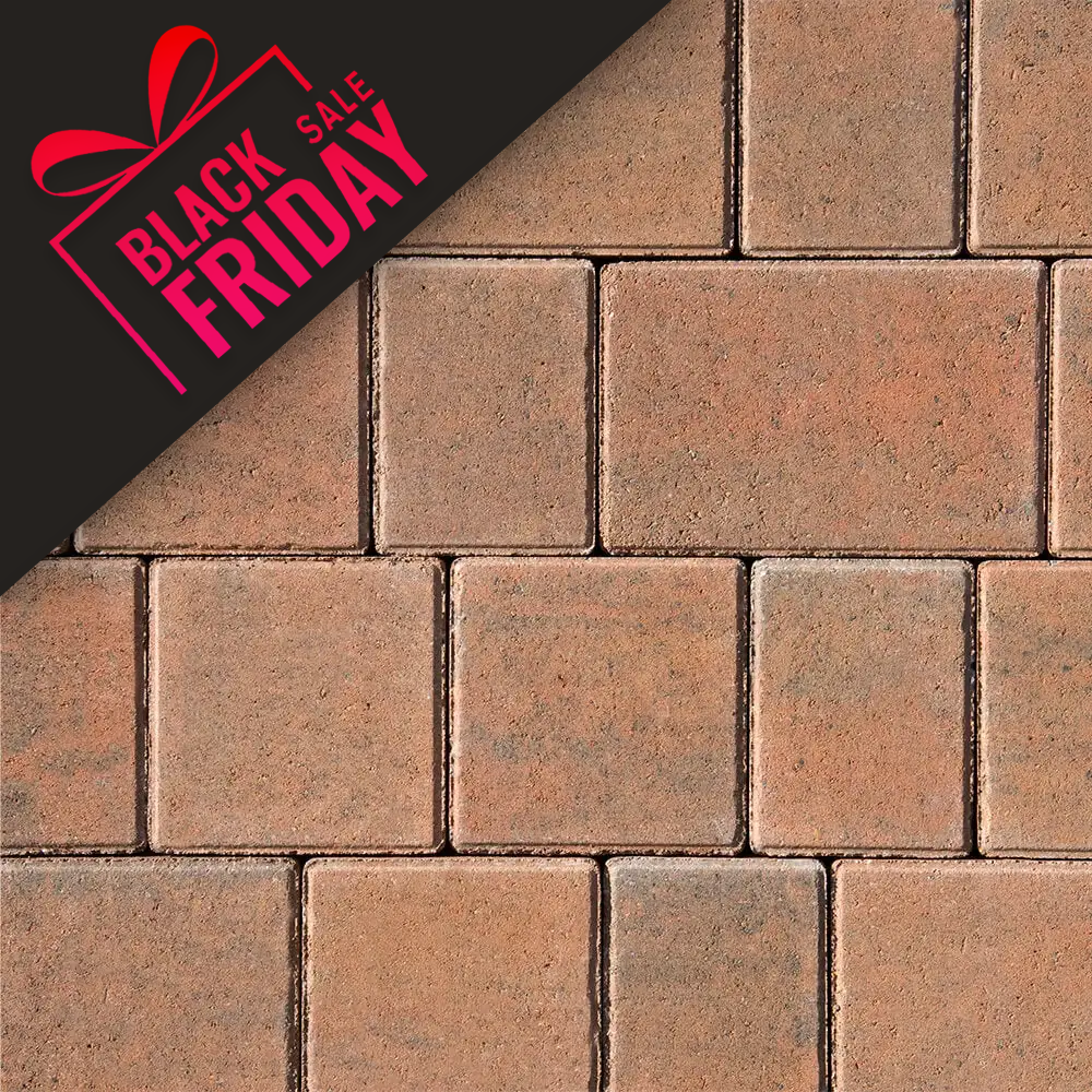 Castlepave Smooth Mulberry 60mm 3 Size Block Paver