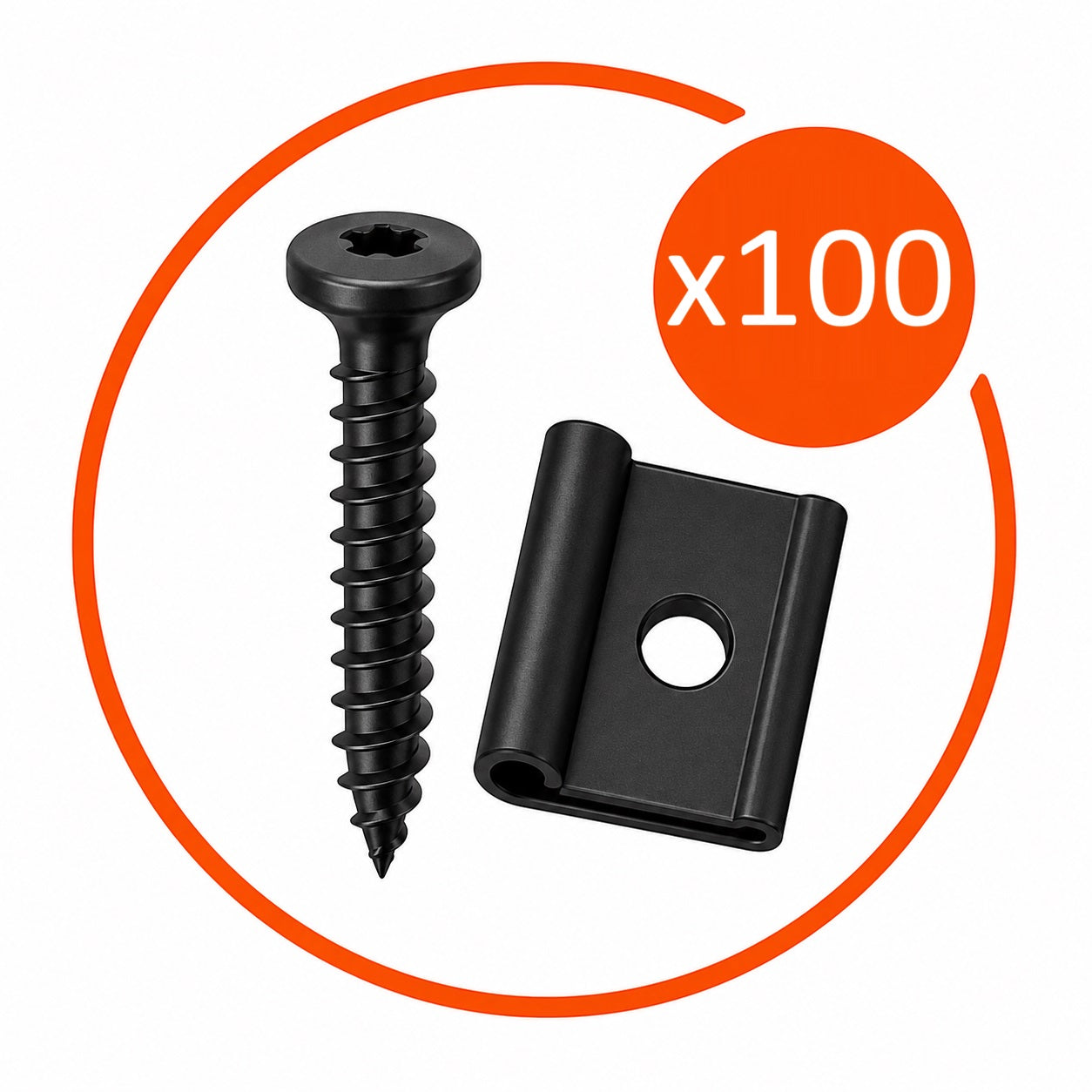COMPOSITE CLADDING FIXING PACK  (Covers 6 Cladding Boards)