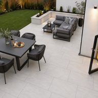 Quartz White Porcelain Paving Tile